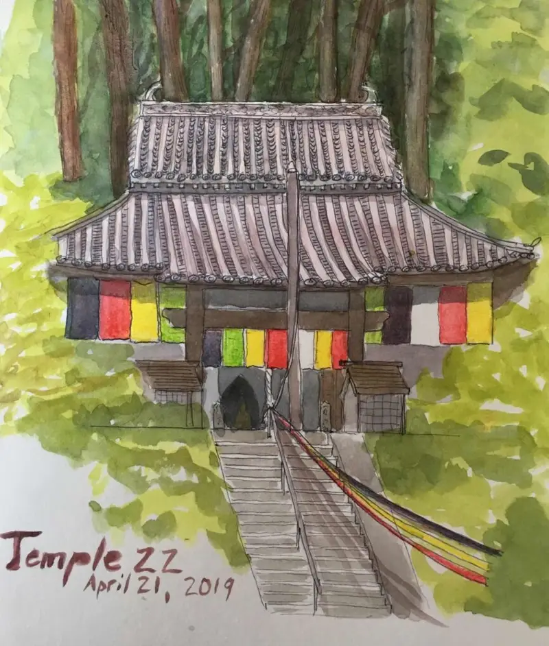 temple-22-sketch-sea-turtles-sketch-map-2019-henro-shikoku-life-with-ruth-and-gord.webp